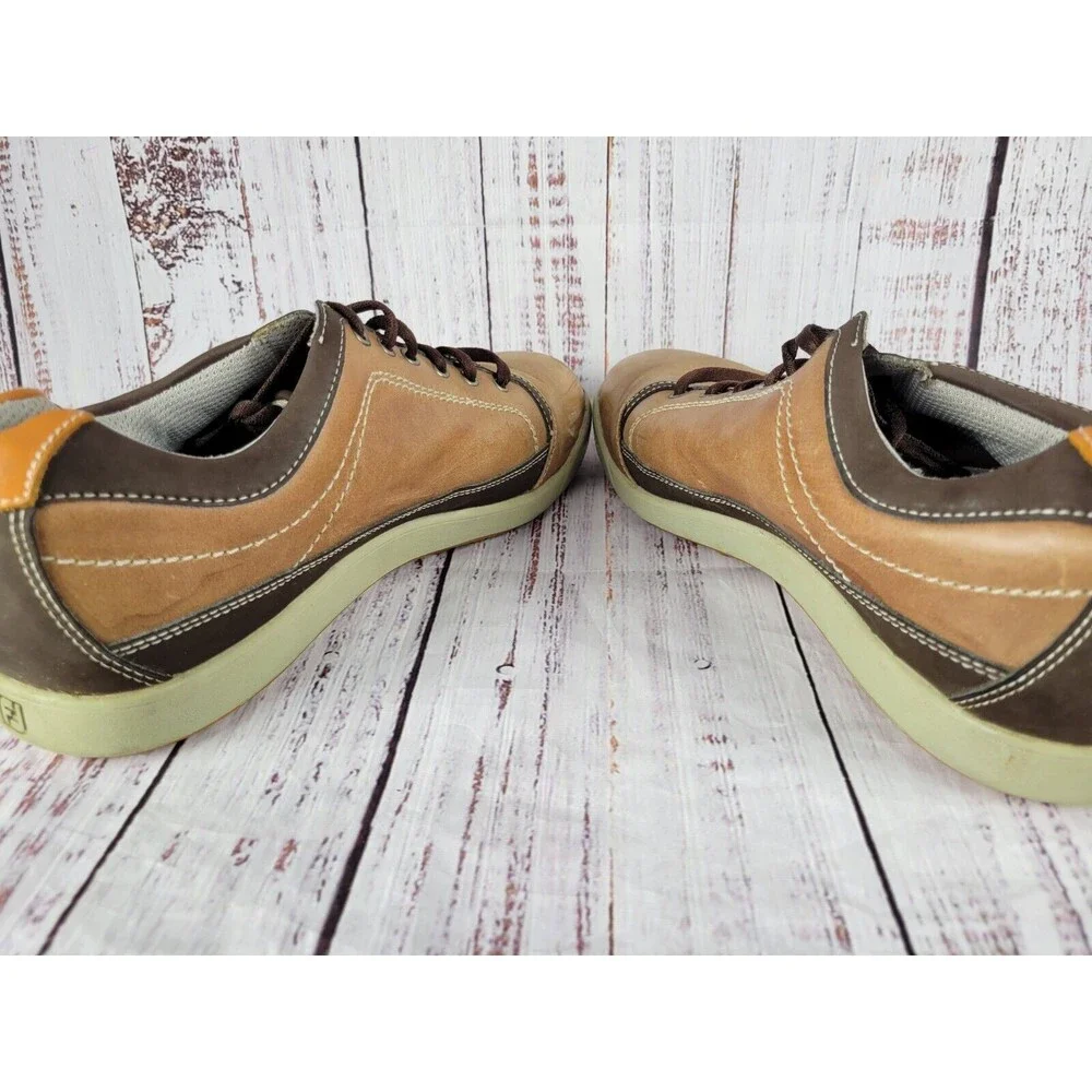 FOOTJOY Contour Casual Brown Leather Spikeless Golf Shoes Men’s Size 8M